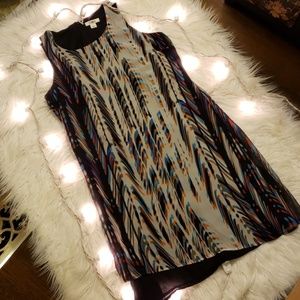 Cato Silky Printed Dress